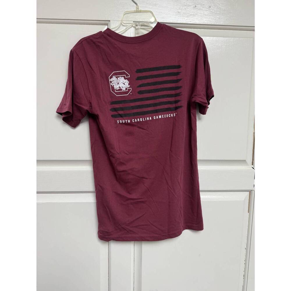 NEW SOUTHERN TIDE women's short sleeve t-shirt in garnet